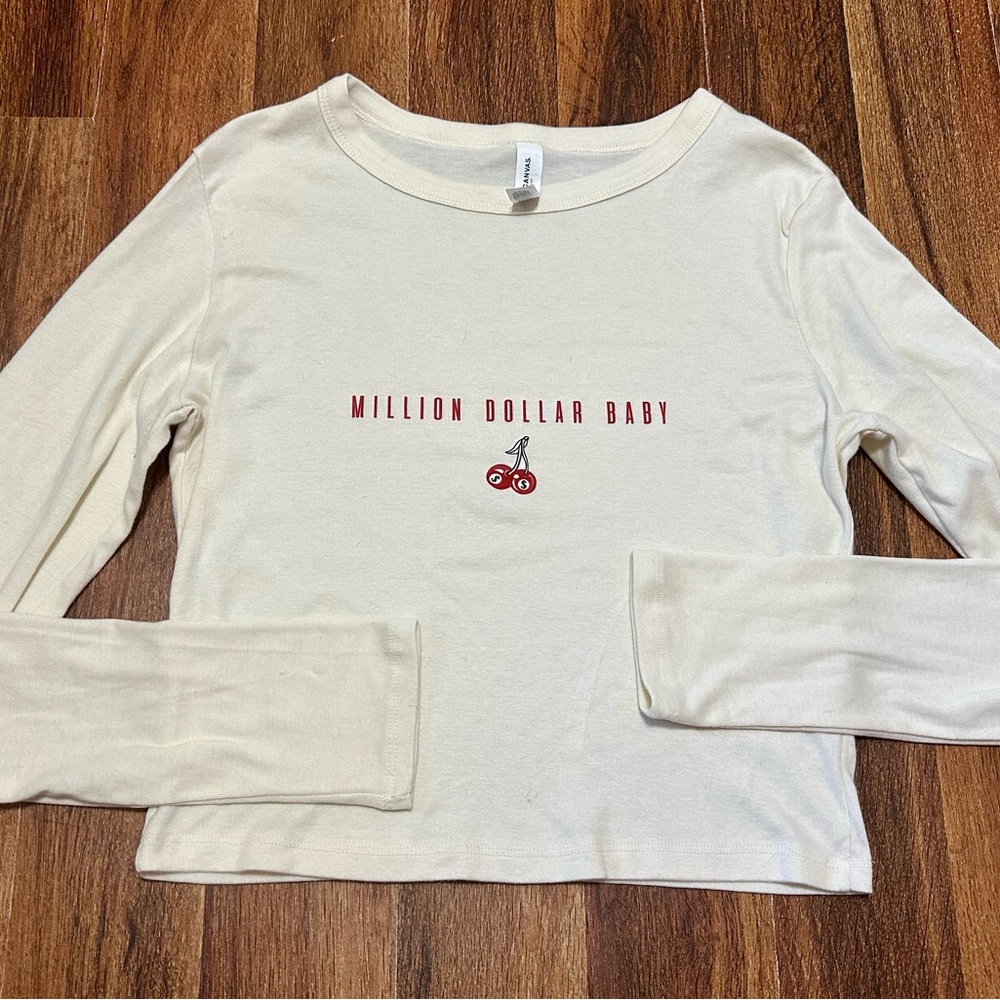 Long sleeve baby tee